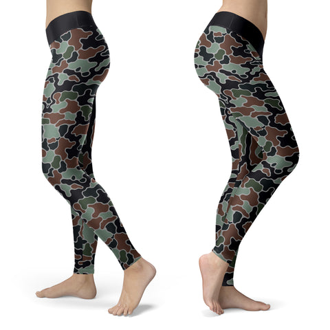 Image of Hunting Leggings Abstract Camo