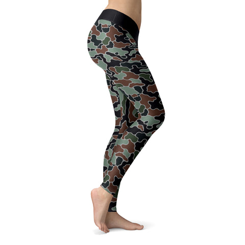 Image of Hunting Leggings Abstract Camo