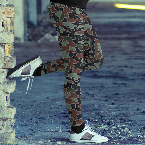 Image of Hunting Leggings Abstract Camo