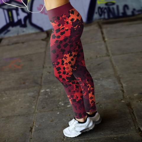 Image of Hunting Leggings Torn Camo