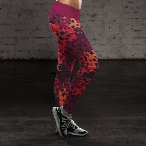 Image of Hunting Leggings Torn Camo