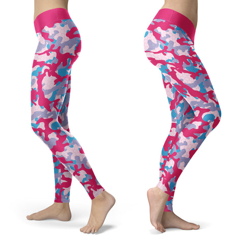 Image of Hunting Leggings Colorful Camo