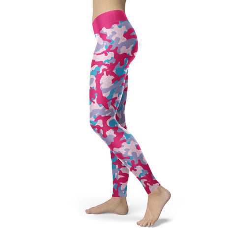 Image of Hunting Leggings Colorful Camo