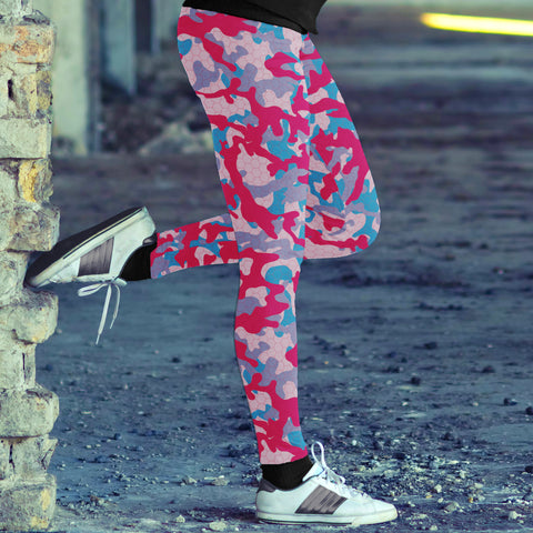 Image of Hunting Leggings Colorful Camo