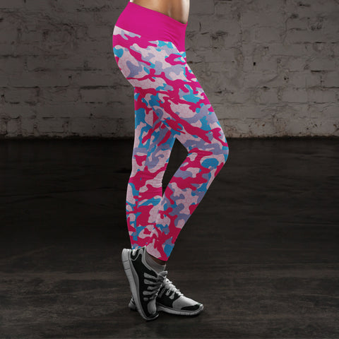 Image of Hunting Leggings Colorful Camo