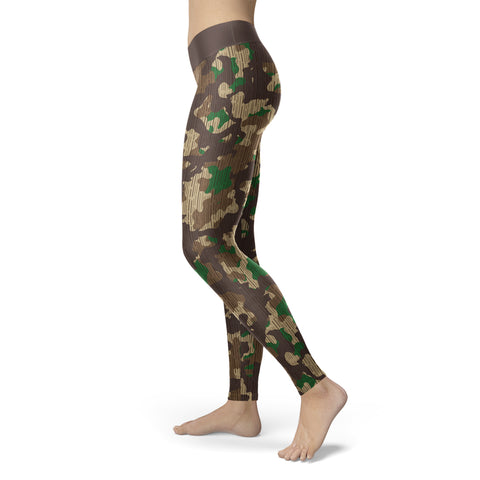 Image of Hunting Leggings Rustic Military Camo
