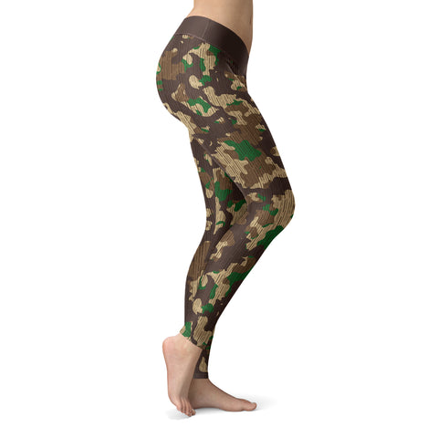 Image of Hunting Leggings Rustic Military Camo