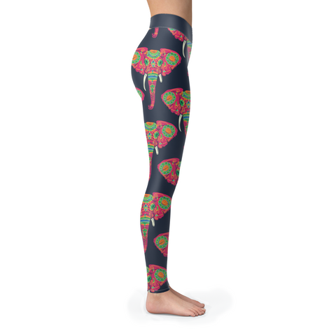 Image of Elephant Leggings Ornamental