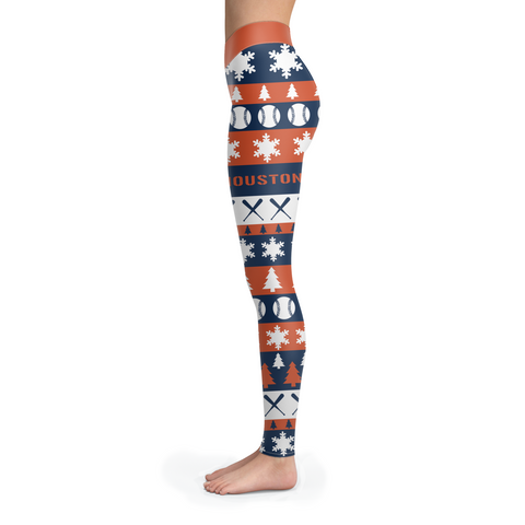 Image of HOU BB Christmas Leggings
