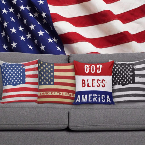 Image of Flag Pillow Cover