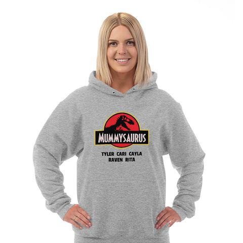 Image of Mummysaurus Personalized Hoodie