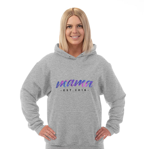 Image of Mama Est Personalized Hoodie