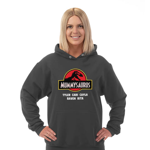 Image of Mummysaurus Personalized Hoodie