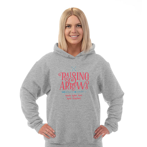 Image of Raising Arrows Personalized Hoodie