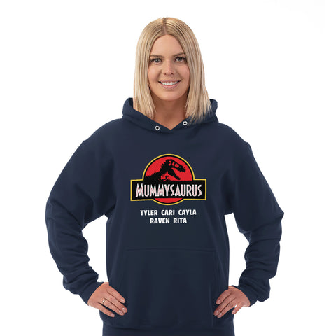 Image of Mummysaurus Personalized Hoodie