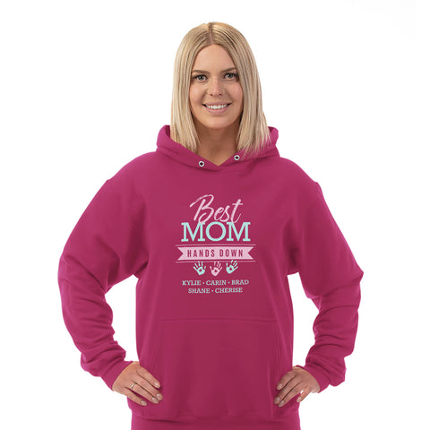 Image of Hands Down Personalized Hoodie