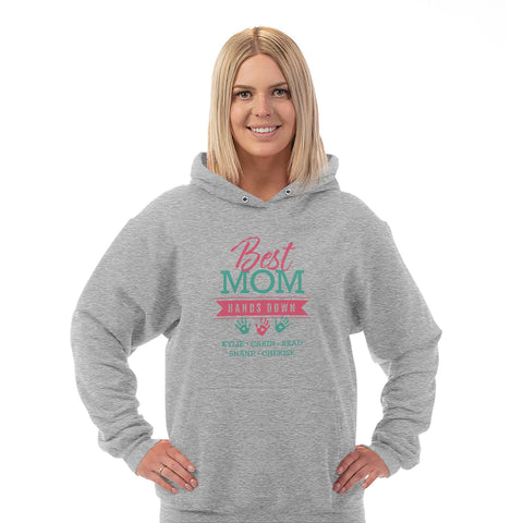 Image of Hands Down Personalized Hoodie