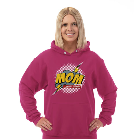 Image of Mom Saves The Day Hoodie