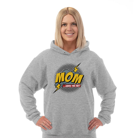 Image of Mom Saves The Day Hoodie