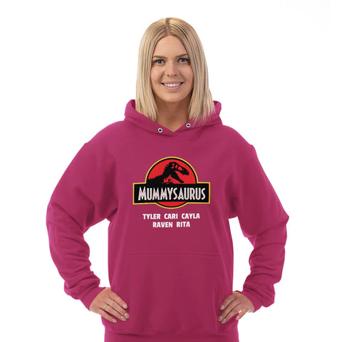 Image of Mummysaurus Personalized Hoodie