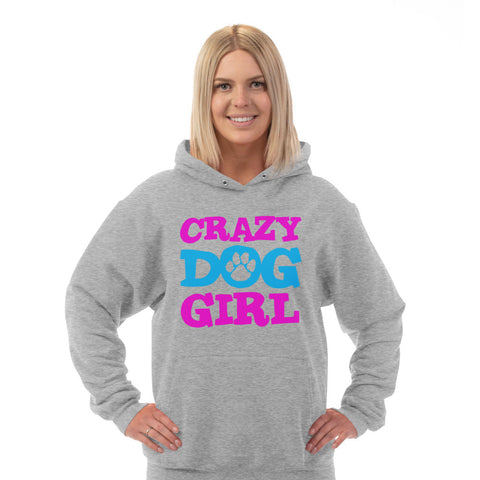 Image of Hoodie Crazy Dog Girl