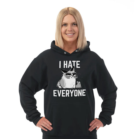 Image of Hoodie I Hate Everyone