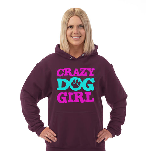 Image of Hoodie Crazy Dog Girl
