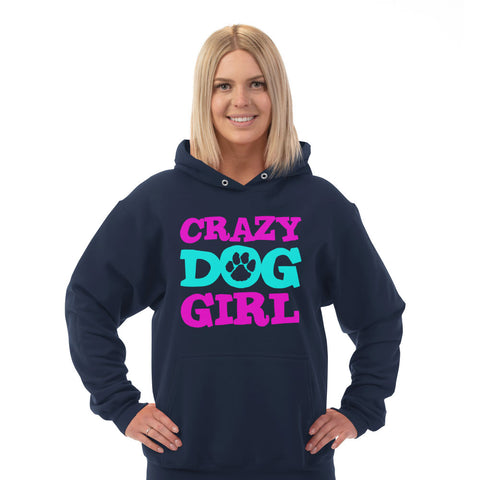 Image of Hoodie Crazy Dog Girl