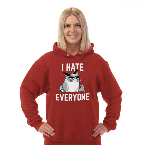 Image of Hoodie I Hate Everyone
