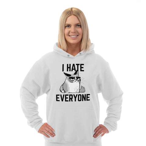 Image of Hoodie I Hate Everyone