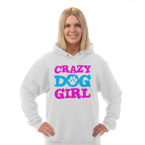 Image of Hoodie Crazy Dog Girl