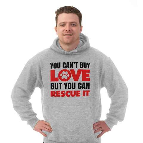 Image of Hoodie You Can't Buy Love But You Can Rescue It