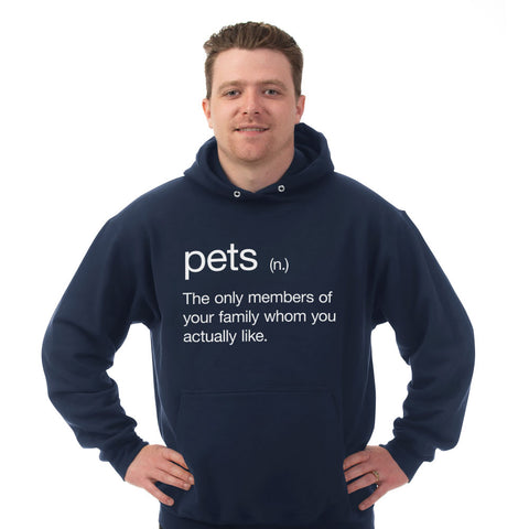Image of Hoodie Pets Definition