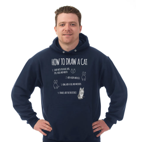 Image of Hoodie How to Draw a Cat