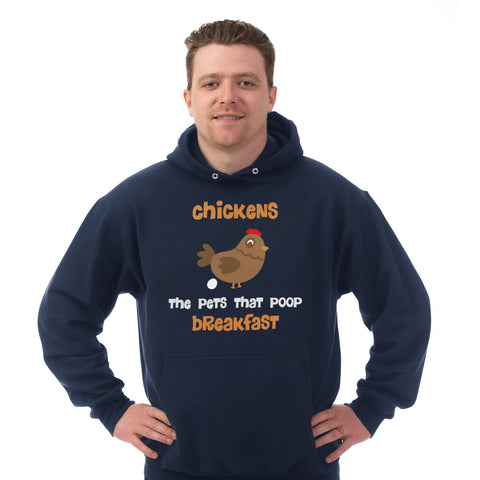 Image of Hoodie Chickens The Pet That Poop Breakfast
