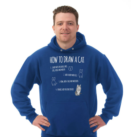 Image of Hoodie How to Draw a Cat