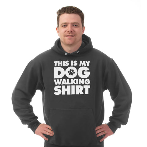Image of Hoodie Dog Walking Shirt