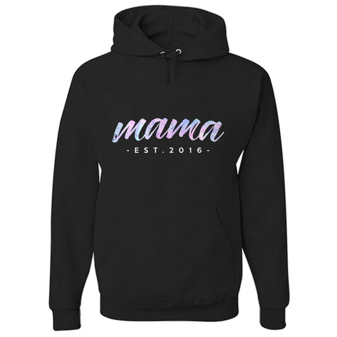 Image of Mama Est Personalized Hoodie