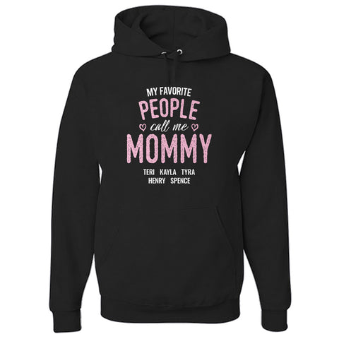 Image of Favorite People Personalized Hoodie