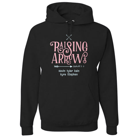 Image of Raising Arrows Personalized Hoodie
