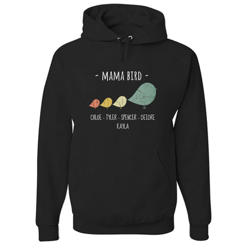 Image of Mama Bird Personalized Hoodie