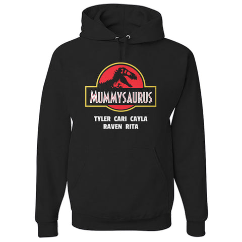 Image of Mummysaurus Personalized Hoodie