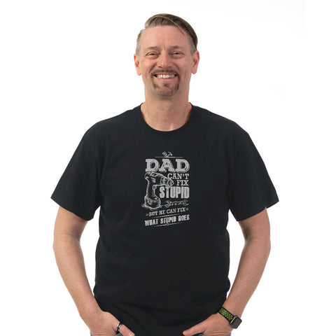Image of Dad Can't Fix Stupid District T-Shirt