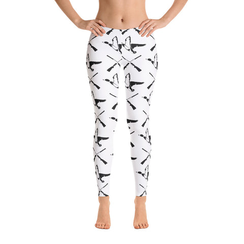 Image of Hunting Leggings Ducks and Guns