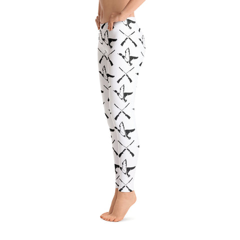 Image of Hunting Leggings Ducks and Guns