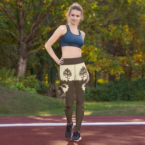 Image of Live Laugh Hunt Yoga Leggings