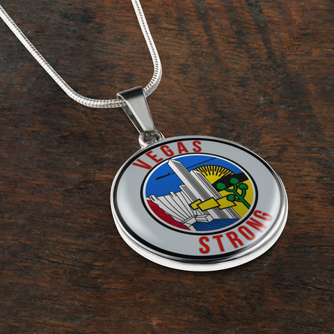 Image of Vegas Strong Pendant Necklace