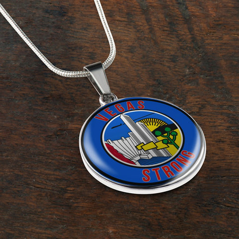 Image of Vegas Strong Pendant Necklace