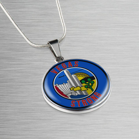 Image of Vegas Strong Pendant Necklace