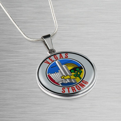 Image of Vegas Strong Pendant Necklace